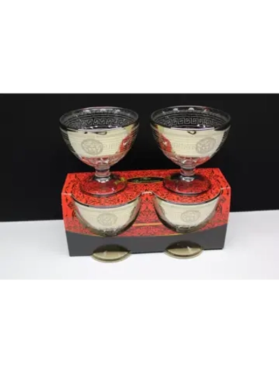 Набор креманок 2 шт стеклянные