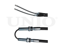 Трос стояночного тормоза задний UNIO CAB-60001