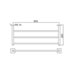 Полка для полотенец Jaquar AKP-CHR-35781PF