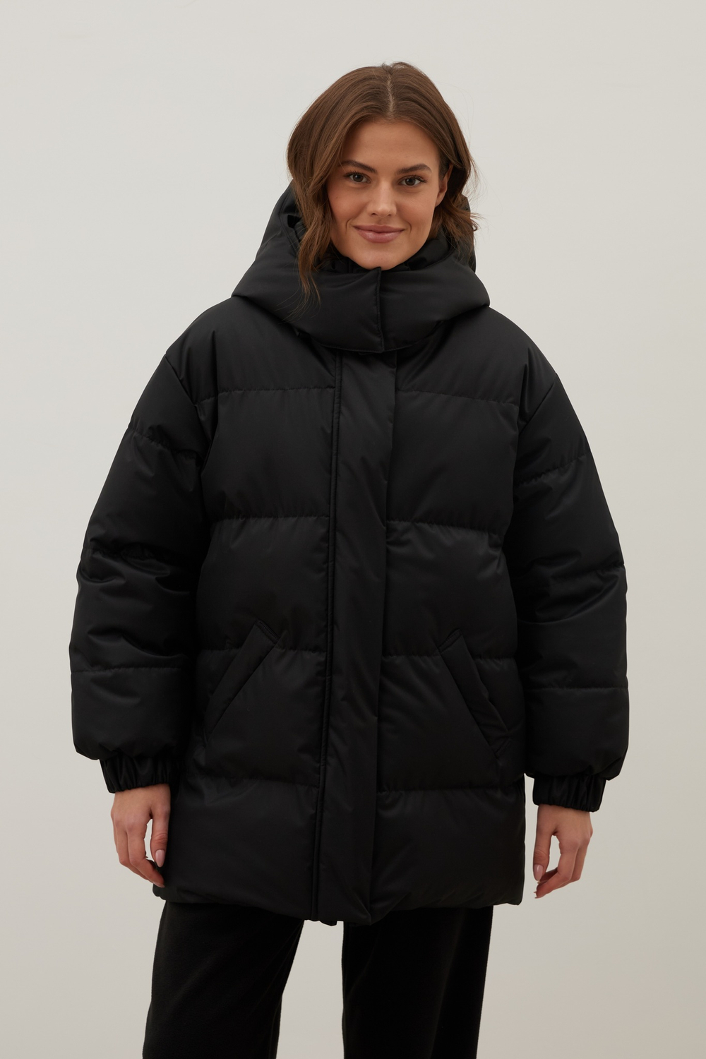 Пуховик COLD SEASON, черный