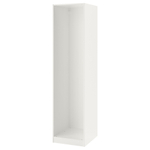 Пенал PAX IKEA с 1 дверью 50x60x201 cm 50*60*201 см, Белый   Фиеста