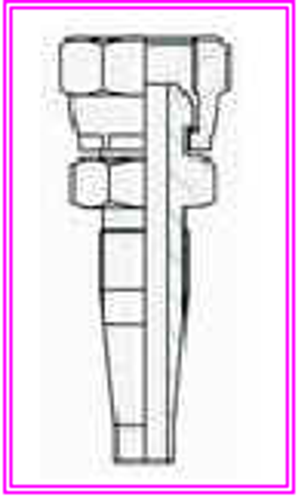 Фитинг DN 10 BSP (Г) 3/8" многоразовый
