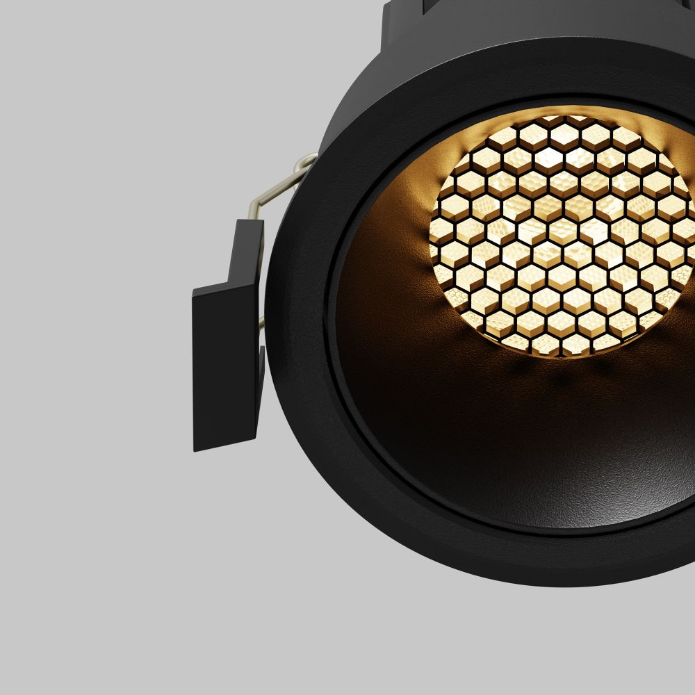 Светильник встраиваемый светодиодный Maytoni   DL115-10W-2.7K-B