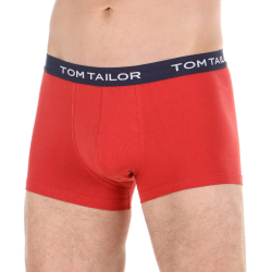 Мужские трусы боксеры набор 3в1 (красные, черные, голубые) Tom Tailor 70162/6061 358