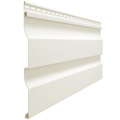 Сайдинг Docke Premium Корабельный брус D4.5D Пломбир 3600 мм