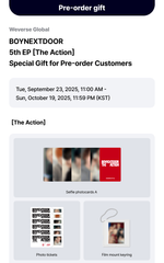 Альбом BOYNEXTDOOR - The Action