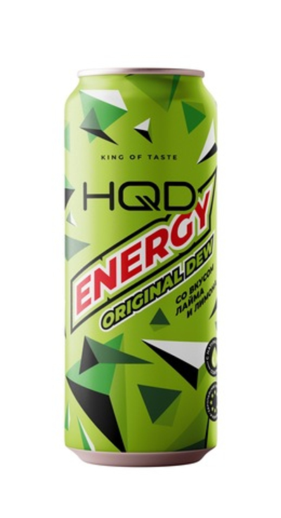 Энергетик HQD - Original Dew, 450 мл