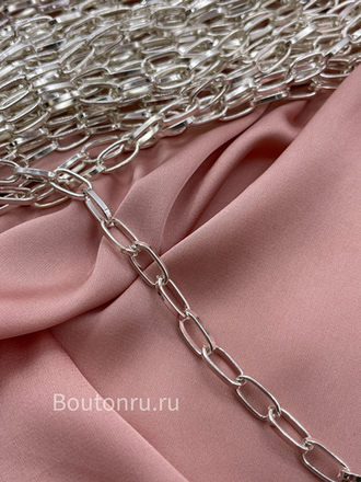 Цепь серебристая 5 мм