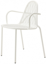 Кресло металлическое Scab Design Malvasia, лен