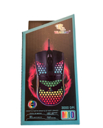 Игровая мышь RGB проводная M10, черный