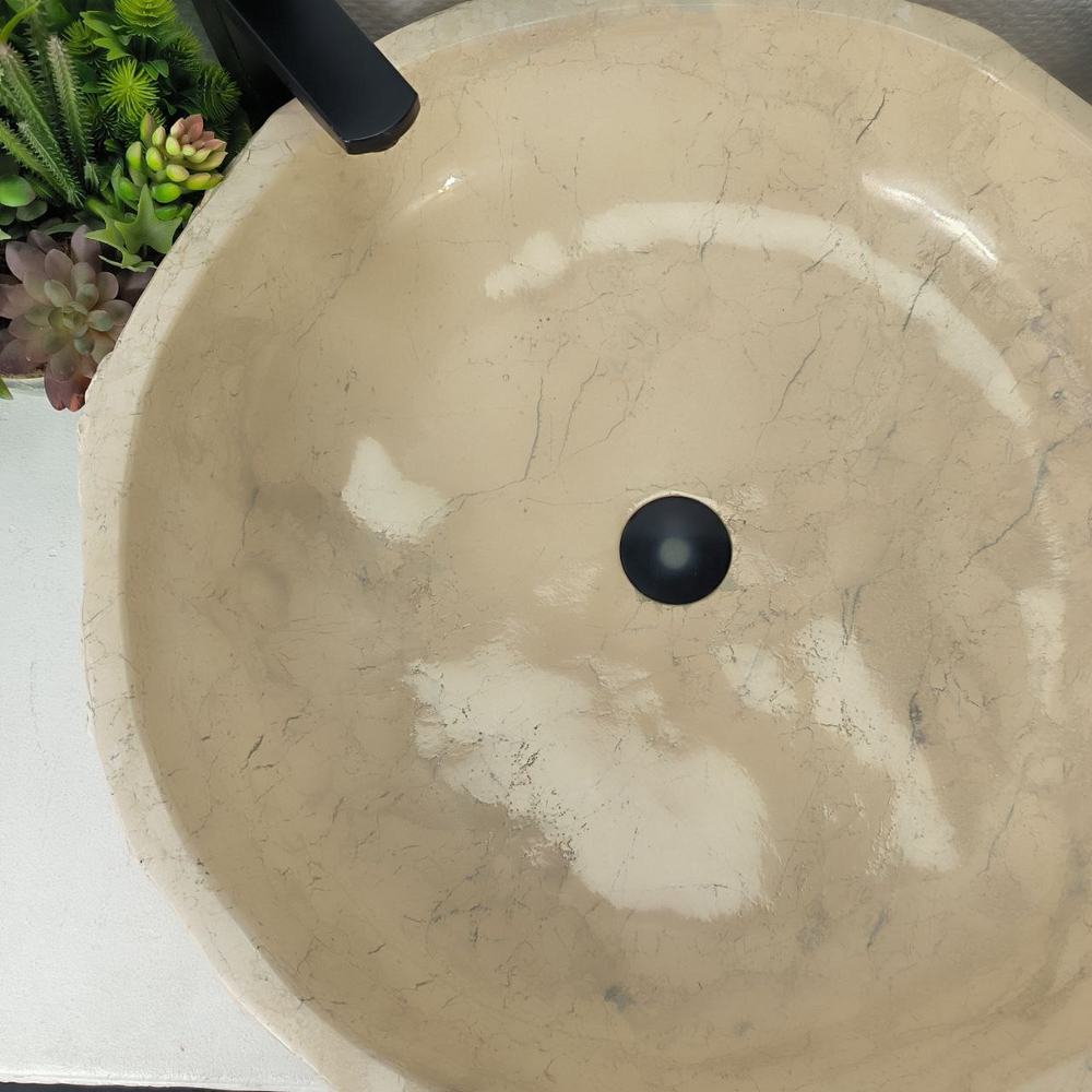 Раковина из мрамора Erozy Cream EM-64948 62*61*15 0878