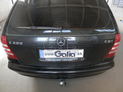 Фаркоп оцинкованный Galia M097A для Mercedes C-Class w203 седан / s203 универсал 2000-2007, Mercedes CLK 2002-2009(паспорт и сертификат в комплекте)(без электрики)