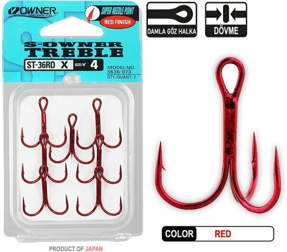 Тройник Owner ST-36RD №8 1шт.(уп.25шт.)