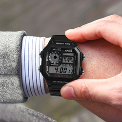 Часы CASIO YOUTH STANDARD 10, AE-1200WH-1A