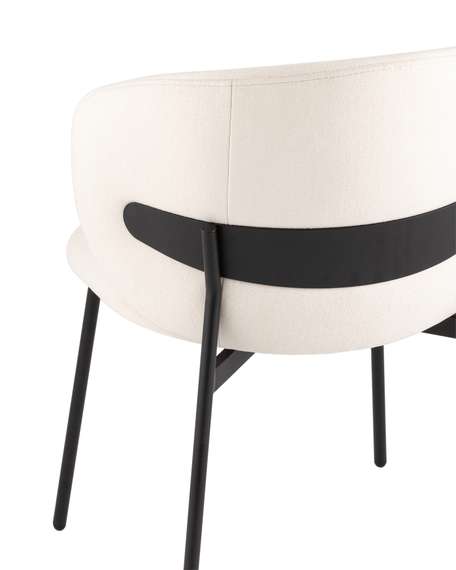 Стул Blaze, молочный велюр