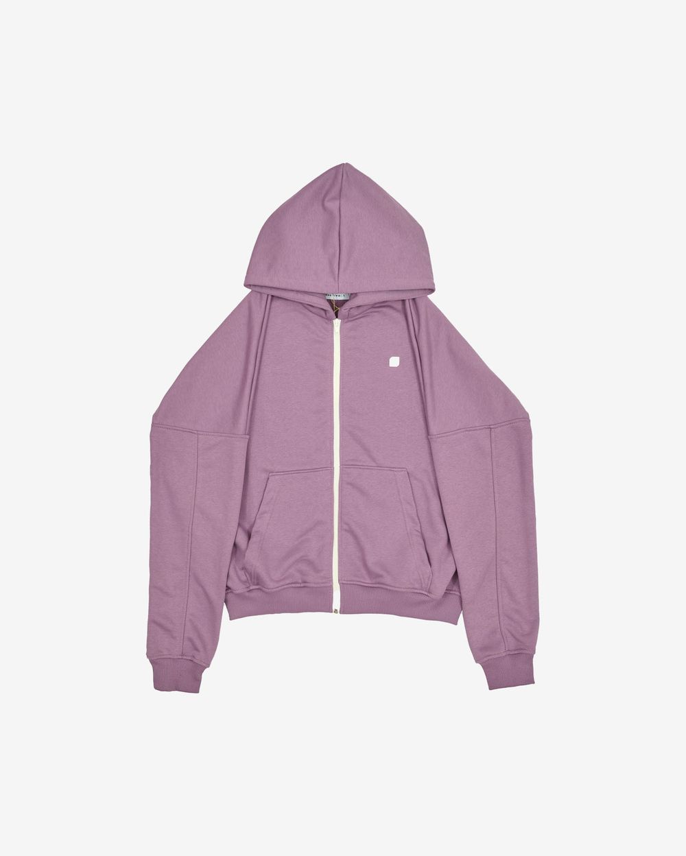 Худи One Two Zip-Up Hoodie Logo Very Grape фиолетовый