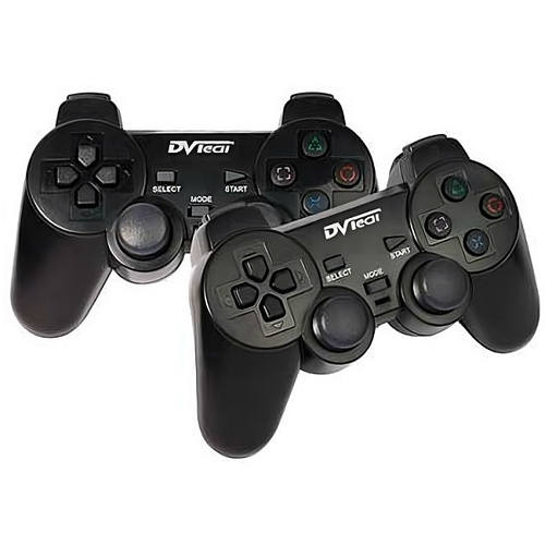 Геймпад DVTech Vibro Fighter, Black (JS26)