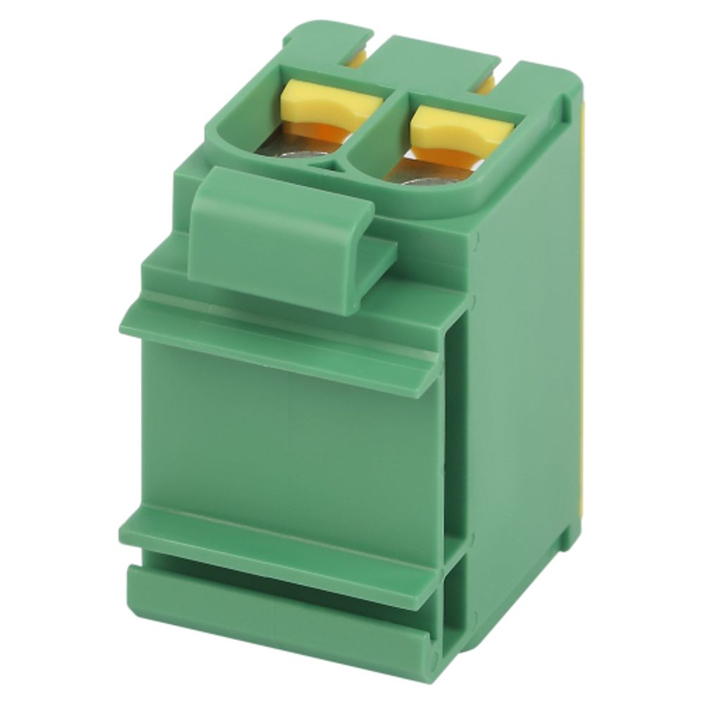 Клемма силовая вводная КСВ ЭРА NO-224-139 двойная KE66.3 6-50 мм2 желтая/зеленая PE