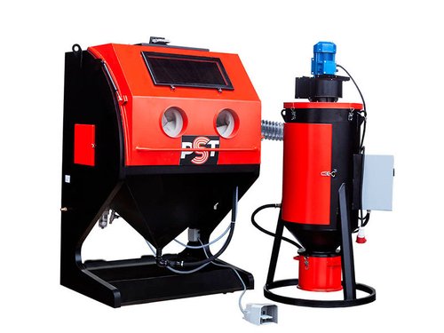 Пескоструйная камера PST КСО-130-И-ФВ-М с фронтальной загрузкой