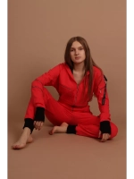 Комбинезон Стиль . Брусничный.