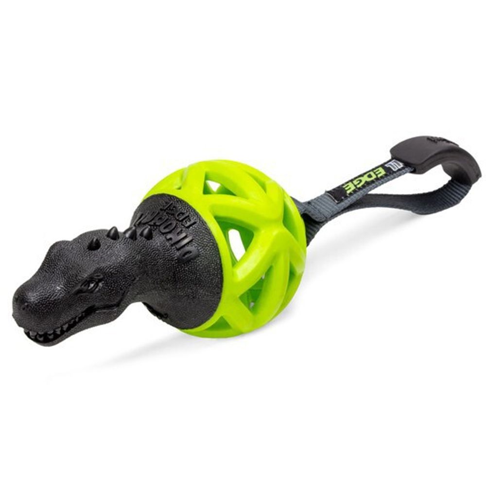 Игрушка для собак Динобол Т-рекс Эдж 15/27см, серия DINOBALL EDGE, GiGwi
