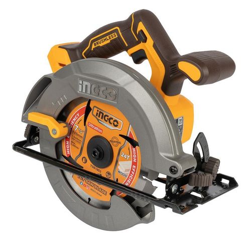 Аккумуляторная циркулярная пила INGCO INDUSTRIAL CSLI1851 20В 185 мм, без АКБ и ЗУ