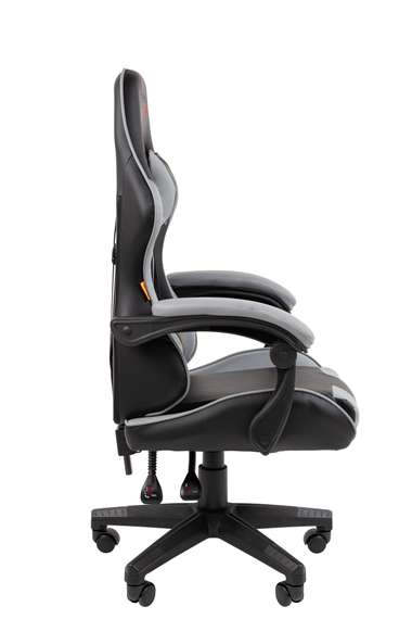Офисное кресло Chairman CH29 экокожа, черно-серый
