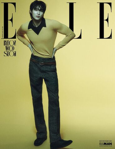 публикация ELLE - 2025.03 BYEON WOO SEOK D Type