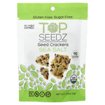 Top Seedz, крекеры с семенами, морская соль, 12 упаковок по 21 г (0,75 унции)