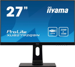 Монитор Iiyama 27;; ProLite XUB2792QSN-B1 2560x1440 IPS LED 75Гц 4ms HDMI DisplayPort USB-C