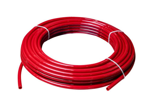 Трубка ПЛМ (полиамидная) (d 12x1.5) красная, 25м (07726) SORL