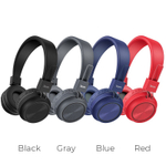 Полноразмерные Bluetooth наушники HOCO W25 (темно-синий)
