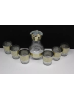 Набор для напитков золотой