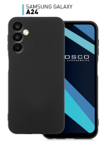 Чехол ROSCO для Samsung Galaxy A24 (арт. SS-A24-COLOURFUL-BLACK)