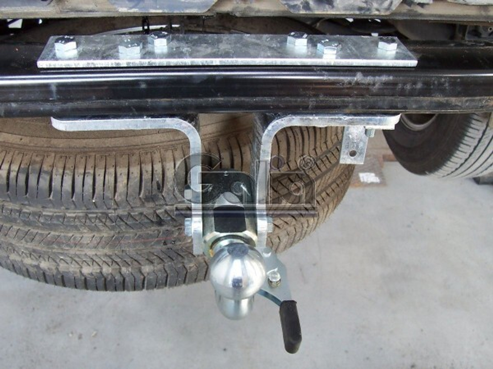Фаркоп оцинкованный Galia N041C для Nissan Pathfinder 2004-2014(паспорт и сертификат в комплекте)(без электрики)