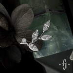 Накрутка "Limb Small" - Белое золото - White CZ