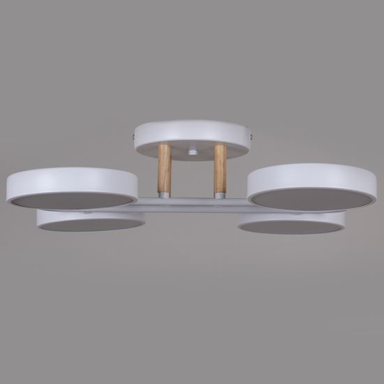 03322-0.3-04 WH+WOOD светильник потолочный