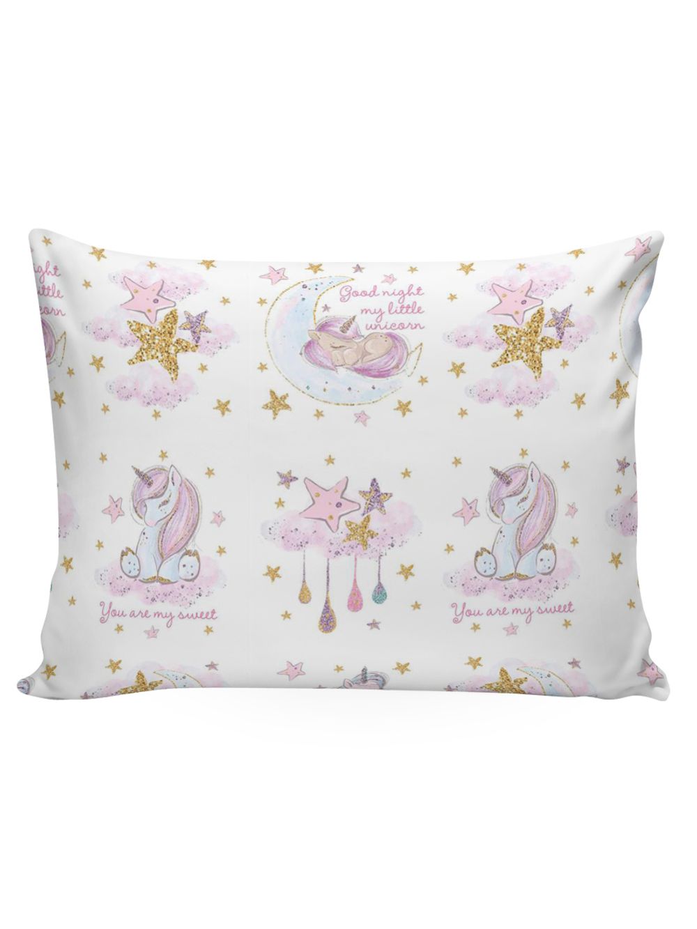 Наволочка комплект 2шт  перкаль Сказка "Пупси" 50x70 см на молнии