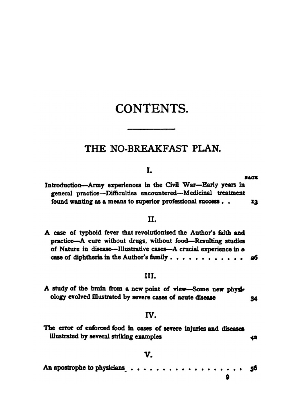 The No-Breakfast Plan and the Fasting-Cure | Dewey Edward Hooker