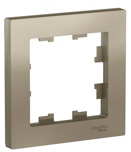 ATN000501 Schneider AtlasDesign Рамка 1гн Шампань