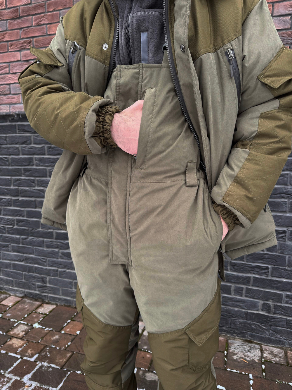 Костюм мембранный егерь олива