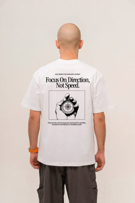 Футболка KUL'TURA "COMPASS" Белый