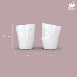 Набор кружек Cheery & Baffled, 350 мл, белый, 2 шт.