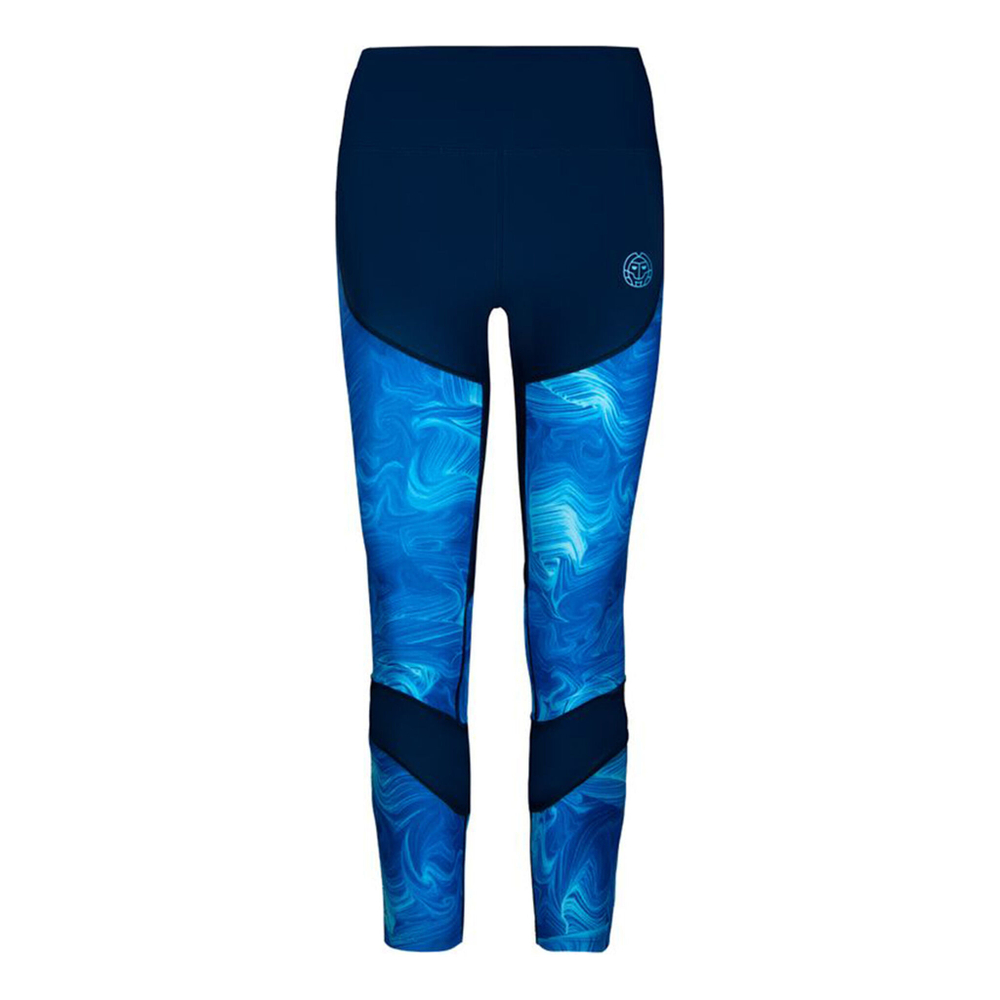 Женские теннисные брюки BIDI BADU Abiba Tech Mesh Tight Women - Dark Blue, Light Blue