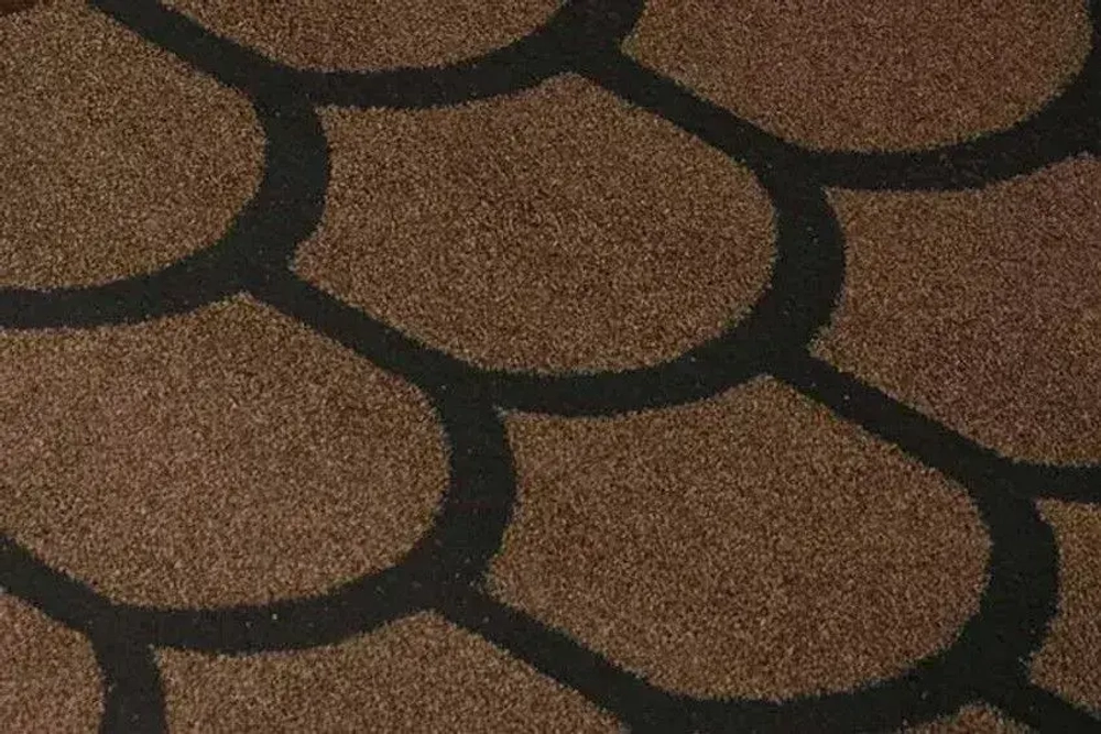 Черепица рулонная Бобровый хвост коричневая 8 м2