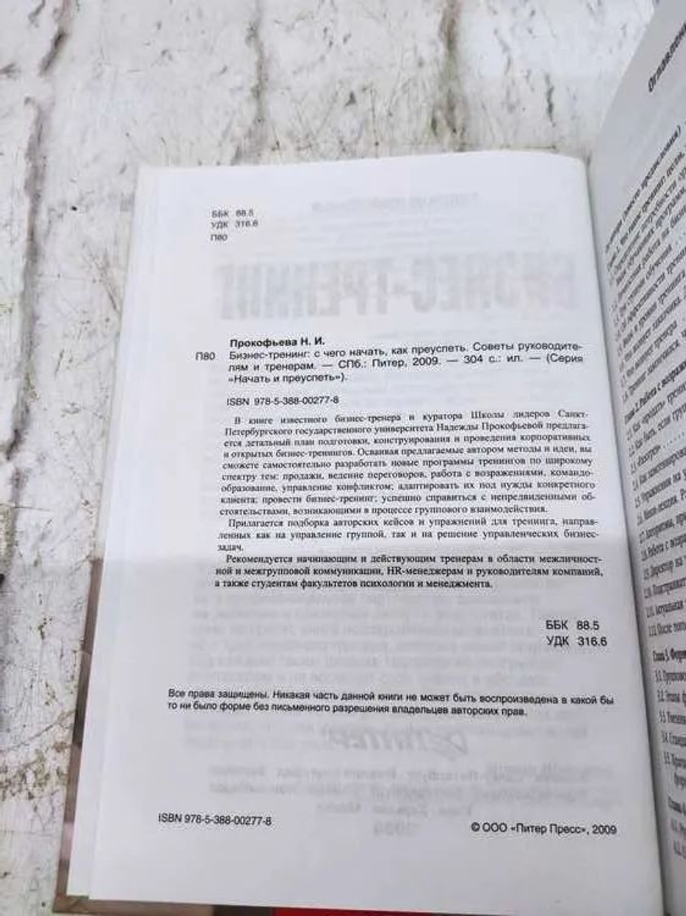 Бизнес-тренинг. С чего начать, как преуспеть. Советы руководителям и тренерам