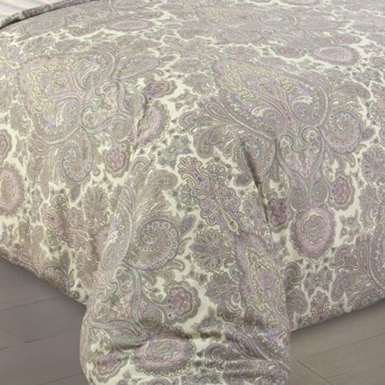 Семейный комплект постельного белья Пейсли перкаль