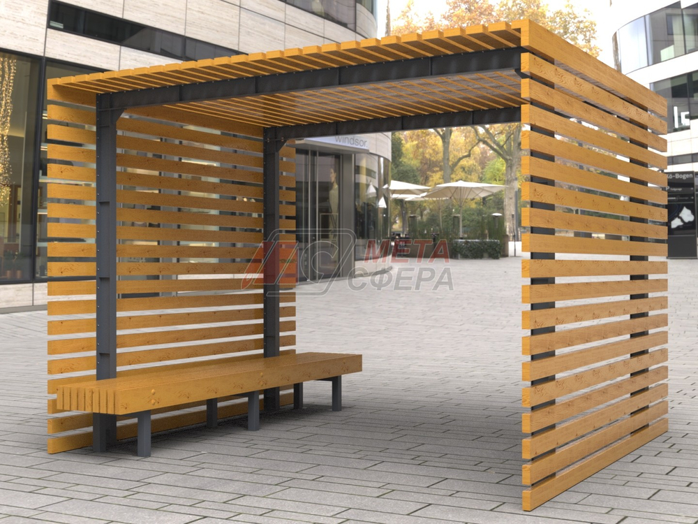 Пергола Мечта со скамейкой