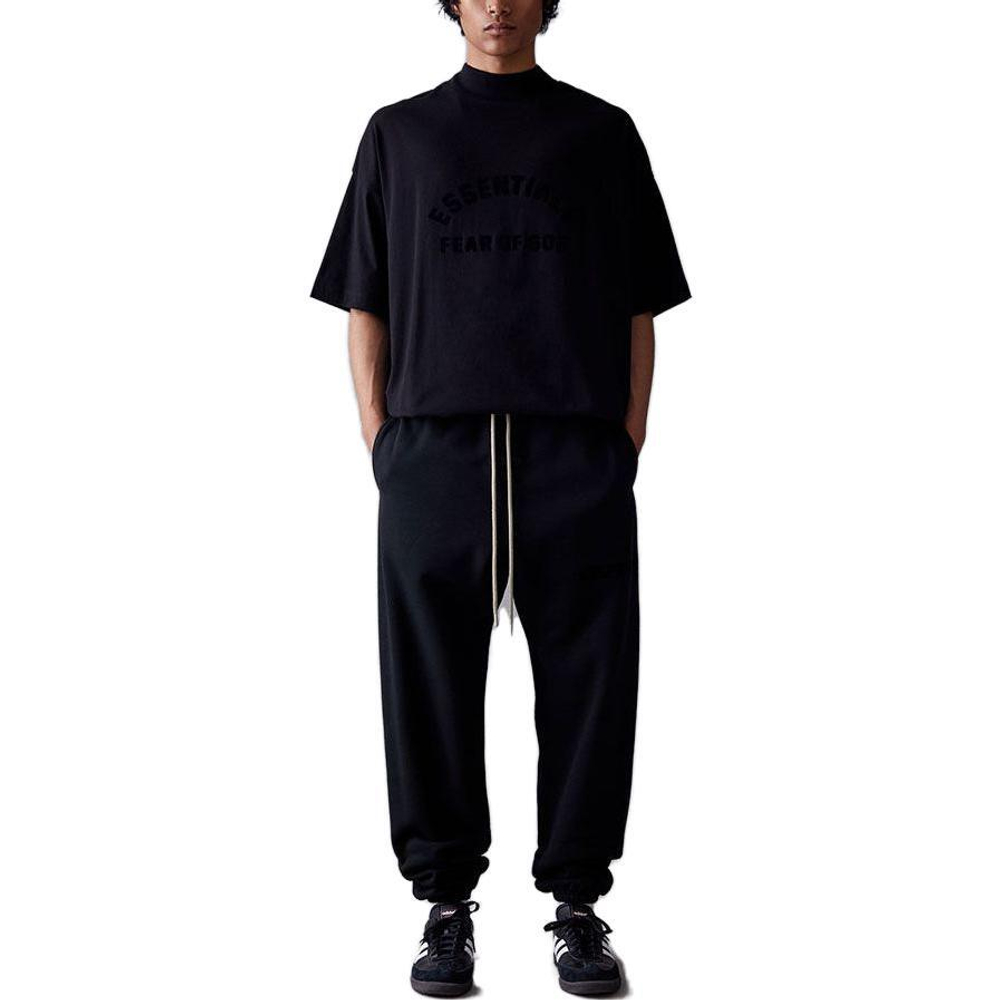 Футболка Fear of God Essentials Tee Jet Black, 125SP232006F