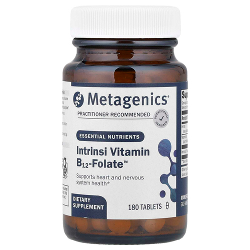 Metagenics, Intrinsi Vitamin B12-Folate ™, 180 таблеток